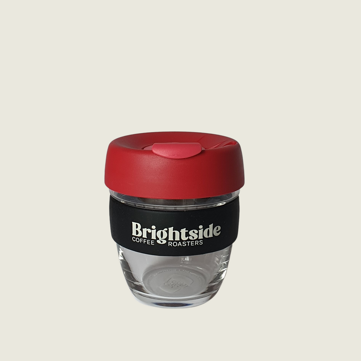 Rose Pink Glass Keepcup Brightside Coffee Roasters