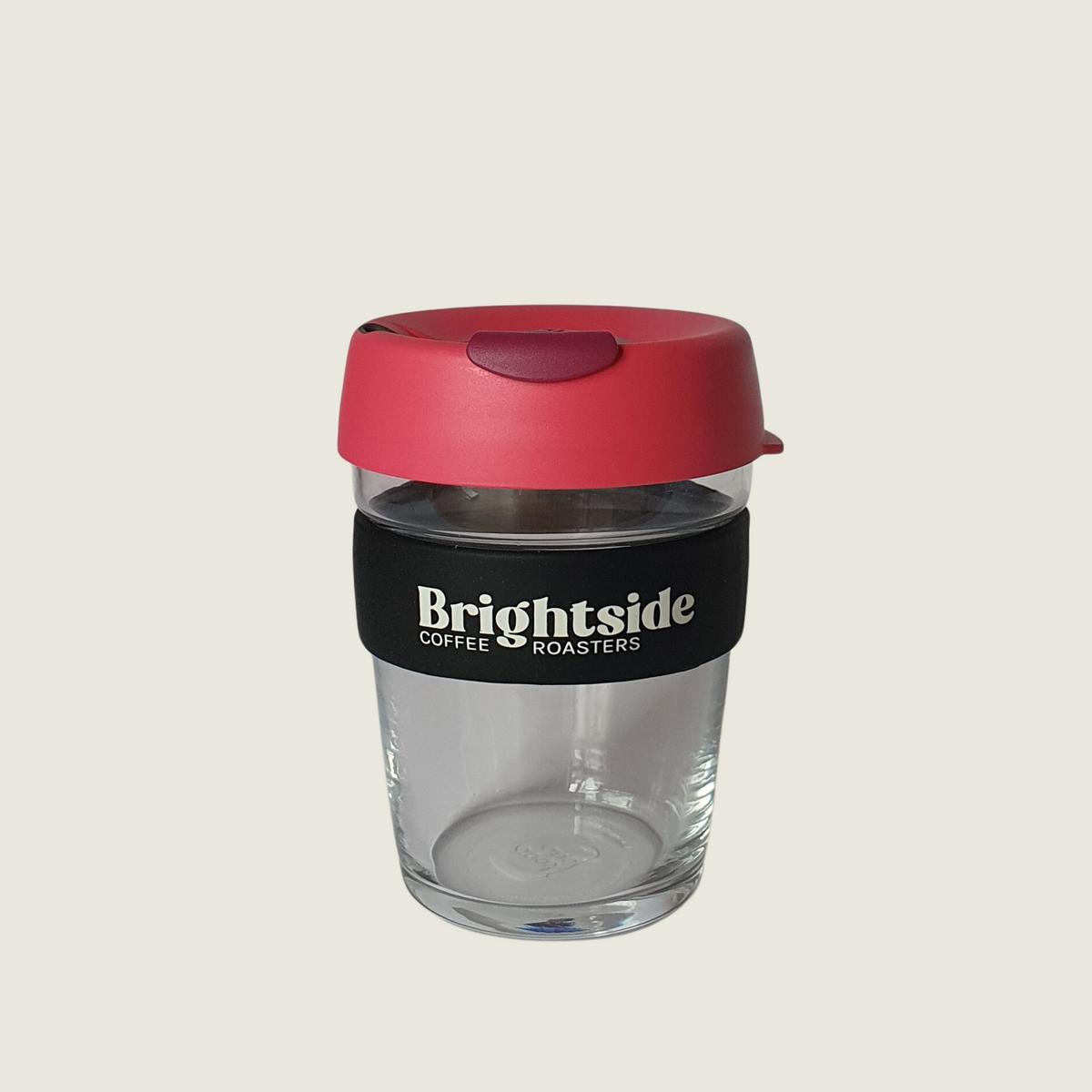 Rose Pink Glass Keepcup Brightside Coffee Roasters