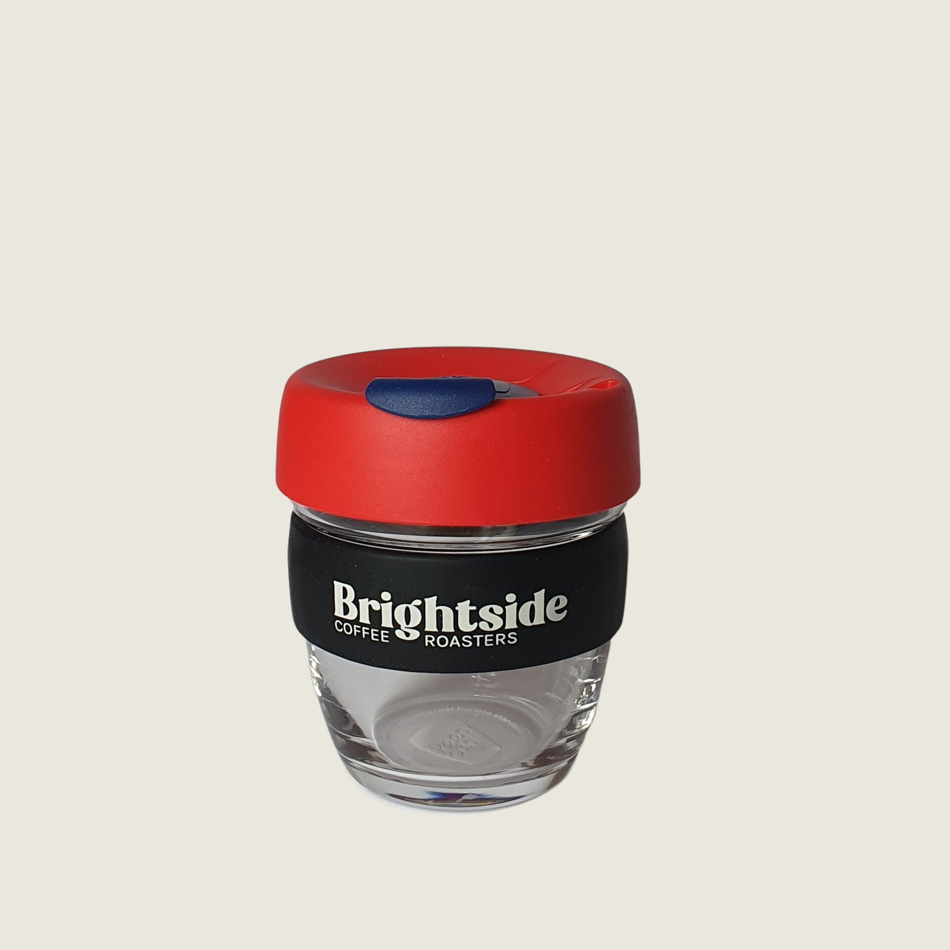 Fire Engine Red | Glass Keepcup - OCD Coffee